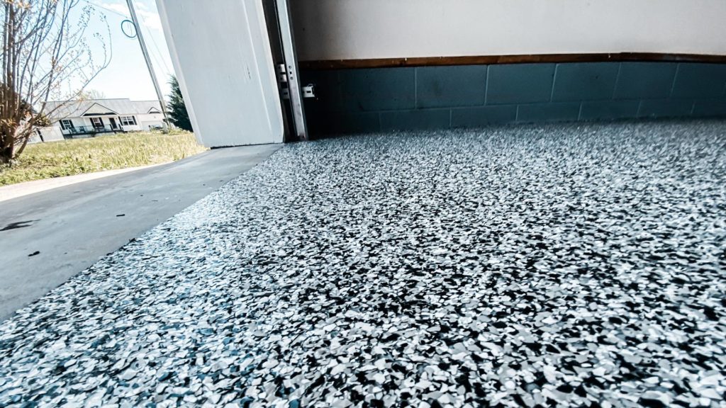 Garage floor coatings