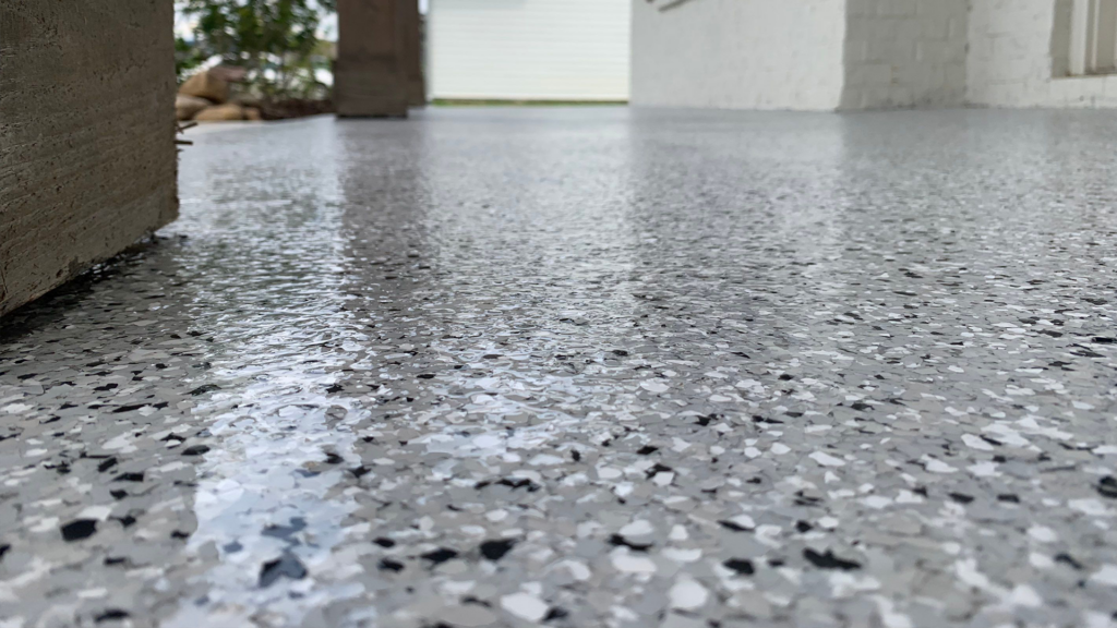 Concrete patio coatings vs paint